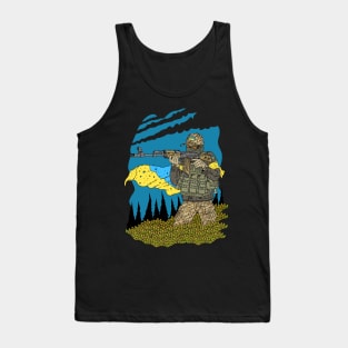 Fighting for freedom, Ukraine. Tank Top